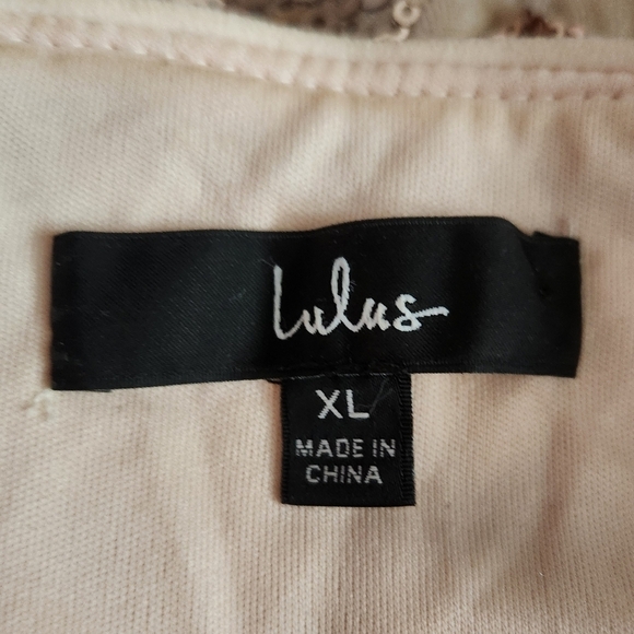 Blush sequin mermaid gown - Picture 15 of 16